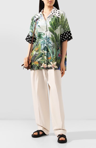 Шелковая рубашка DOLCE & GABBANA, арт. F5N17T/GDV32, фото 2