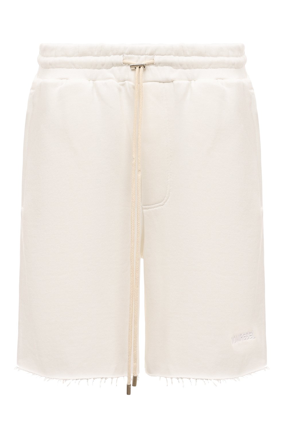 Хлопковые шорты DOMREBEL кремового цвета по цене 22050 руб., арт. CAVEMAN/SH0RTS, фото 1 Хлопковые шорты DOMREBEL, арт. CAVEMAN/SH0RTS, фото 1