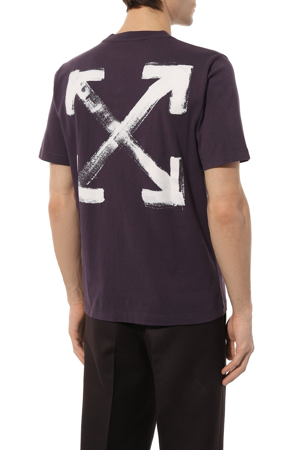 Хлопковая футболка OFF-WHITE, арт. 0MAA027F22JER0093501, фото 4