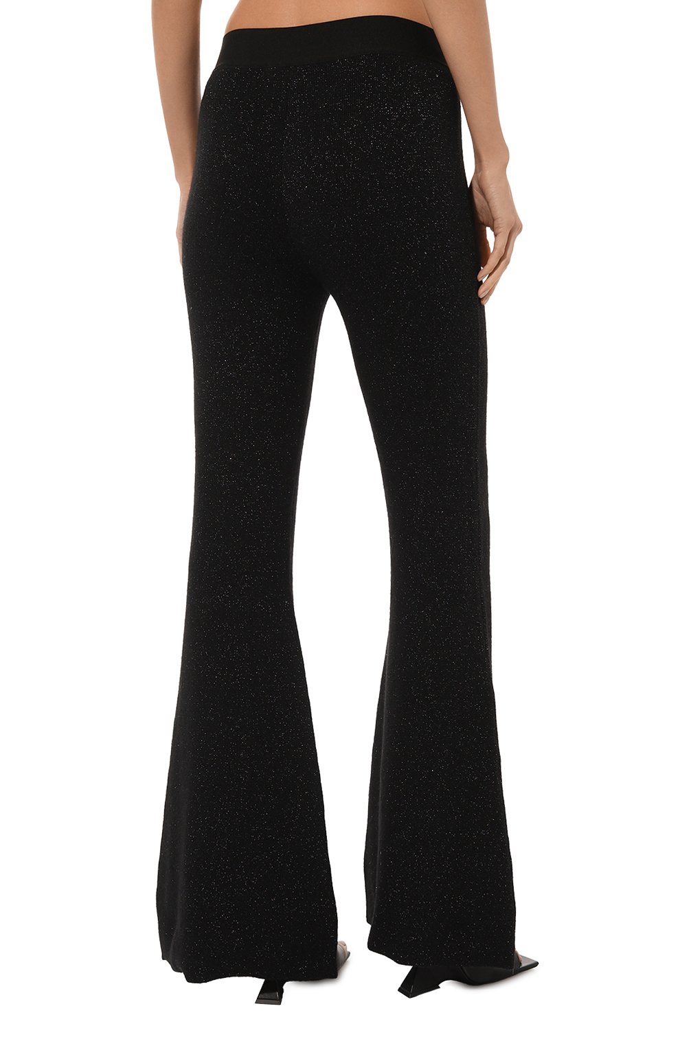 Брюки из вискозы и шерсти PALM ANGELS, арт. PWHG021F24KNI001, фото 4