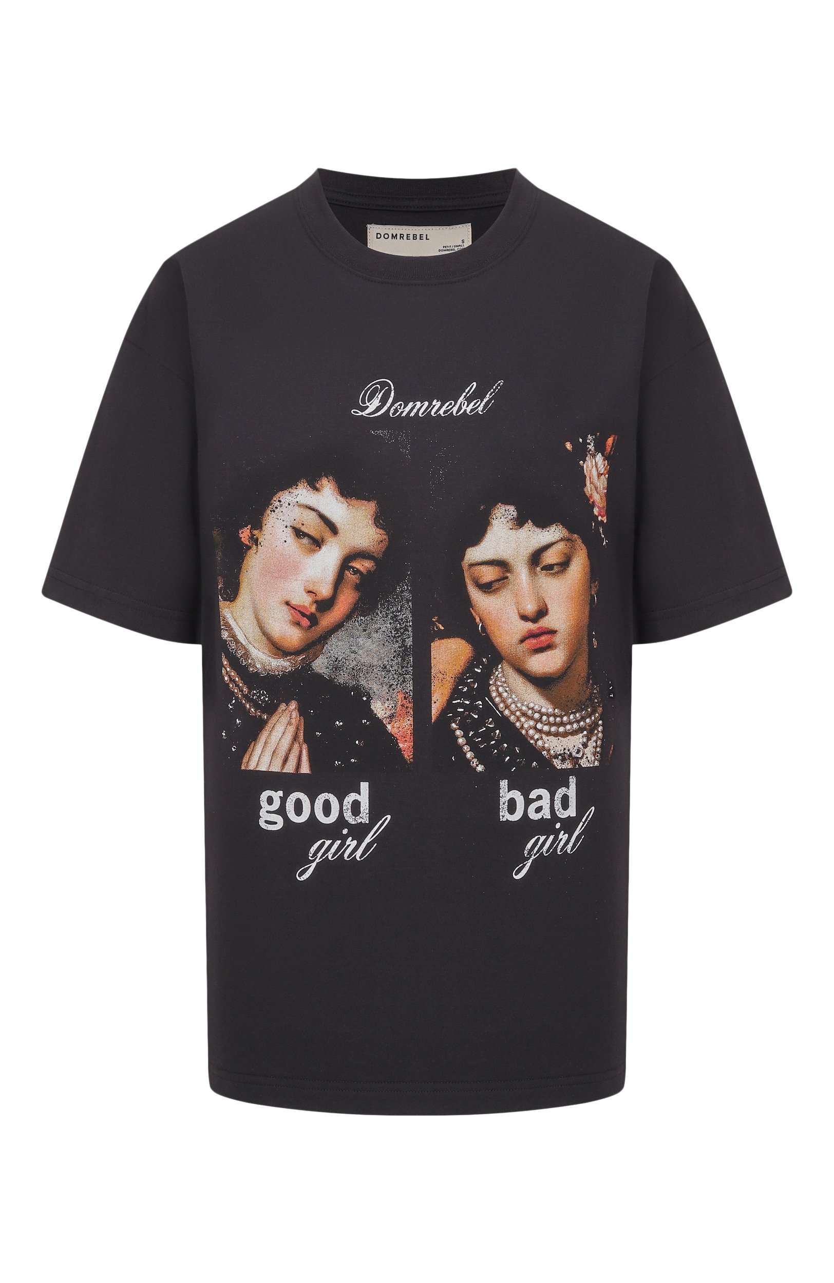 Хлопковая футболка DOMREBEL, арт. MY GIRL/T-SHIRT, фото 1