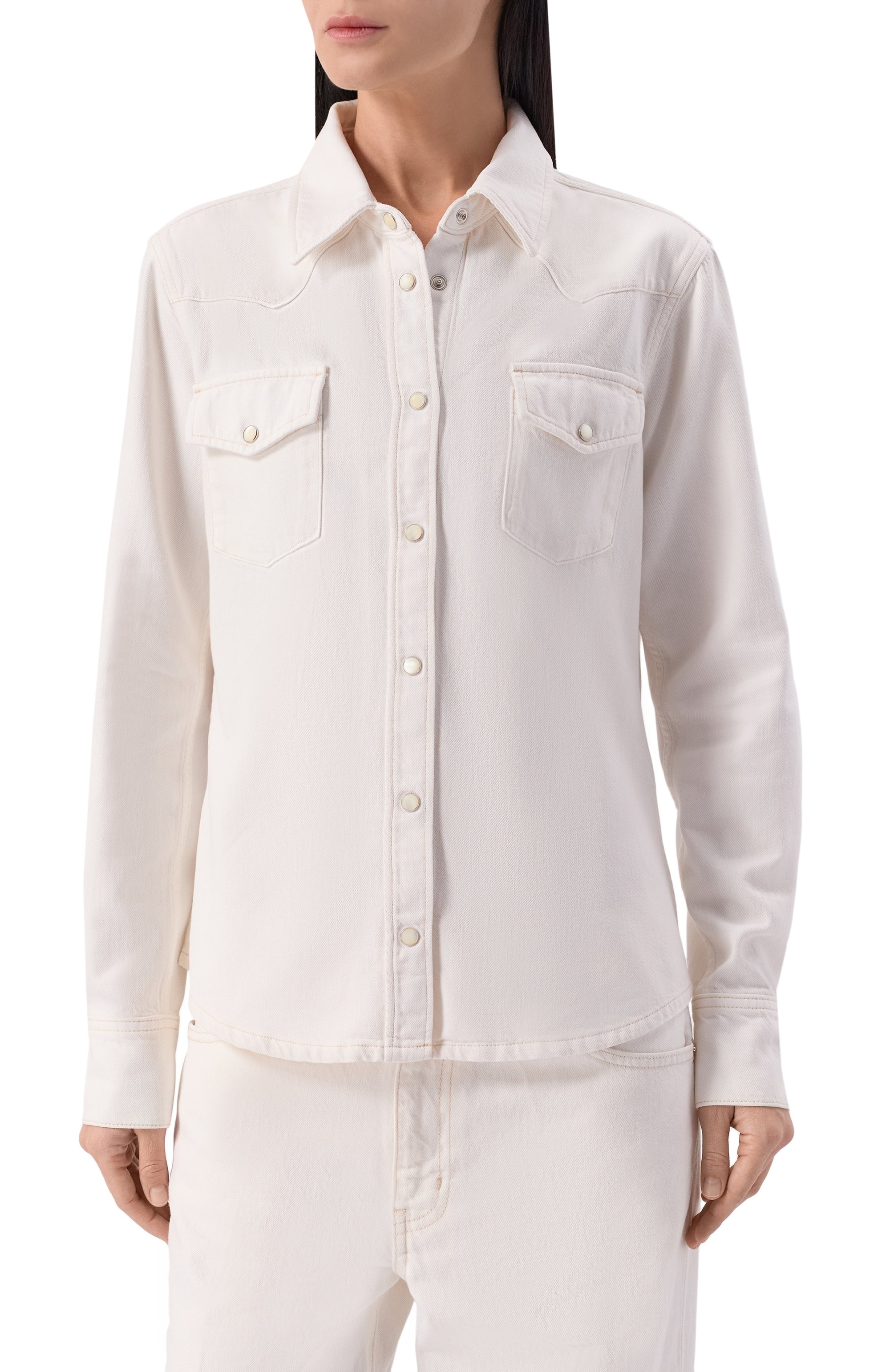 Джинсовая рубашка FRAME DENIM, арт. 7035182/THE CLASSIC SHIRT, фото 3