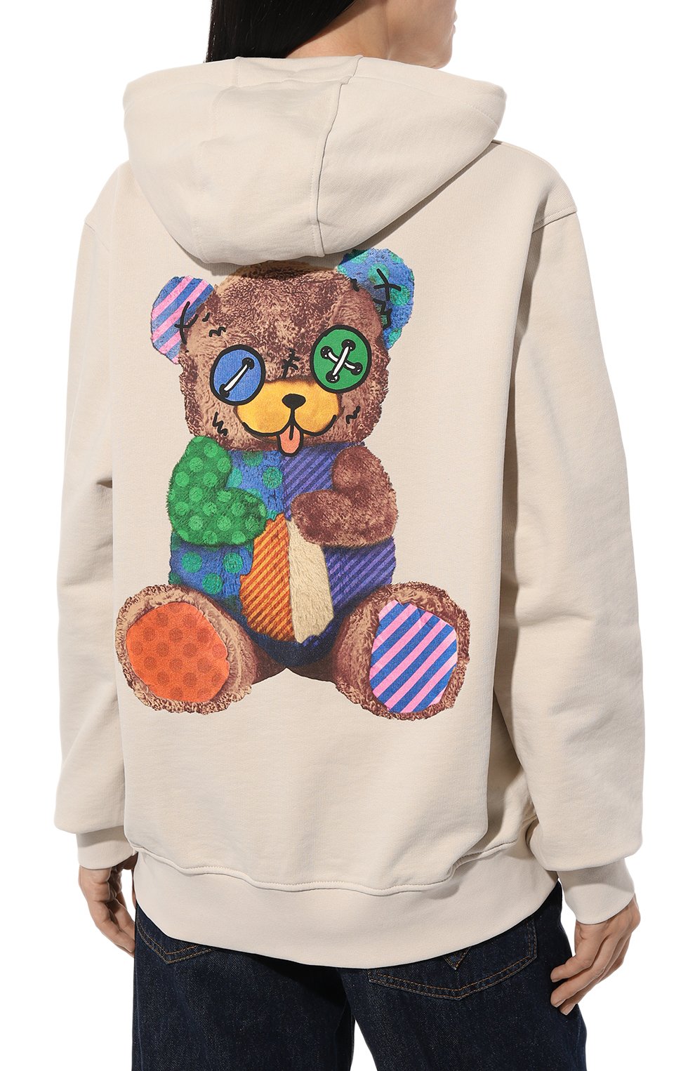 Хлопковое худи BARROW, арт. F3BWW0HS133, фото 4