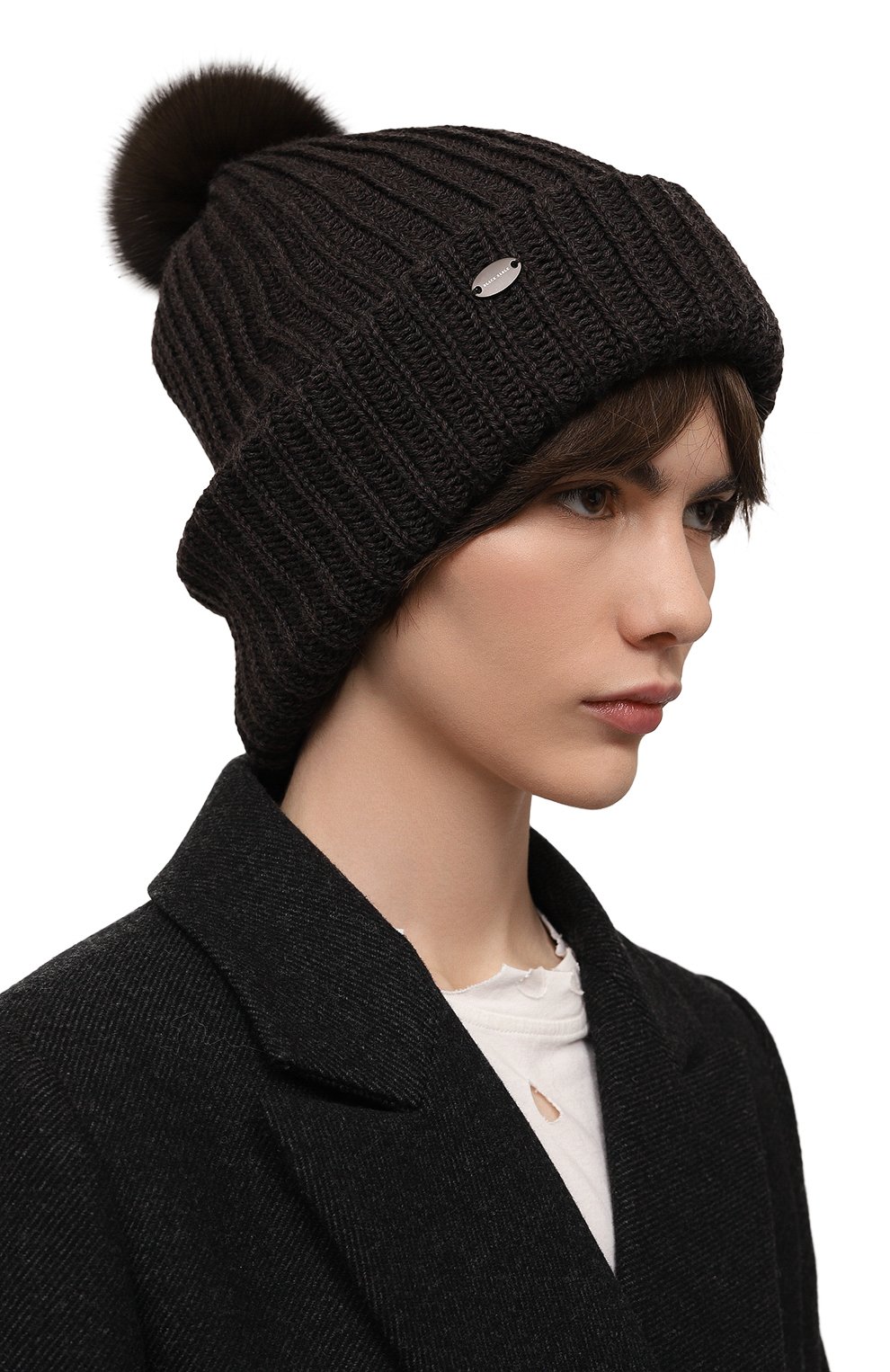 Шапка с меховой отделкой BLACK SABLE, арт. BS-47CC12, фото 2