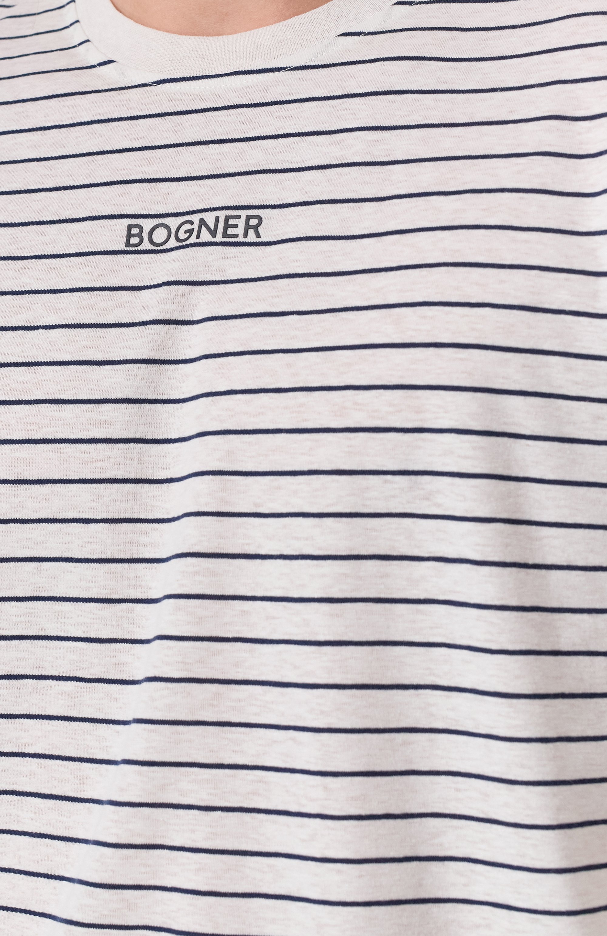 Футболка из хлопка и льна BOGNER, арт. 58189486, фото 5