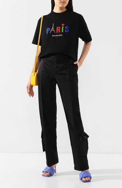 Хлопковая футболка BALENCIAGA, арт. 594599/TGV43, фото 2