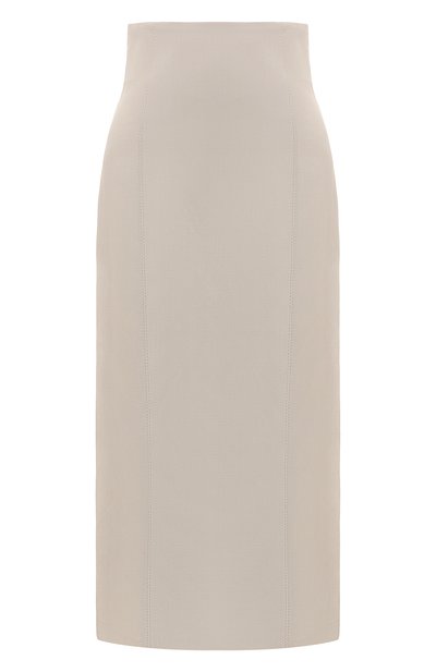 Женская юбка из вискозы и льна BRUNELLO CUCINELLI, арт. MH579B1317