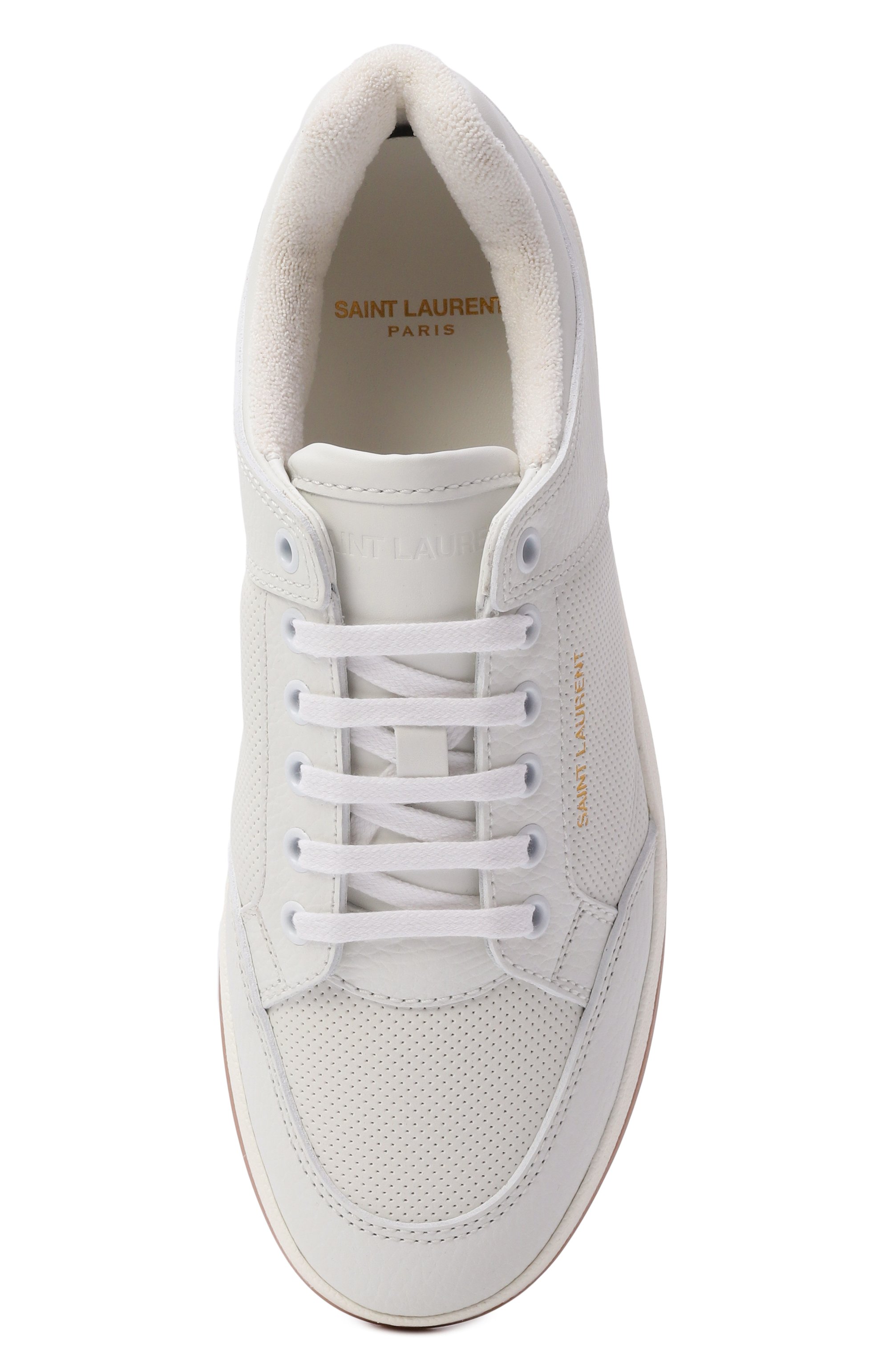 Кожаные кеды sl61 SAINT LAURENT, арт. 713602/AAB85, фото 6