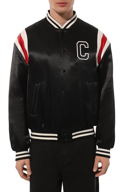 Бомбер из вискозы и шерсти CELINE, арт. 2W867/532T, фото 3