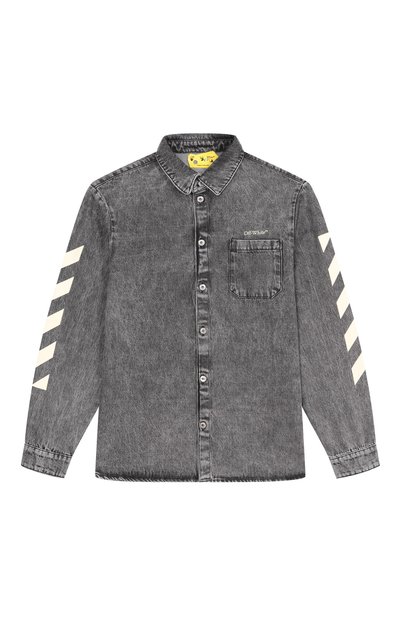 Джинсовая рубашка OFF-WHITE, арт. 0BYD001S26DEN001