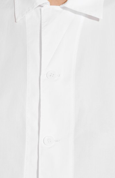 Хлопковая рубашка YOHJI YAMAMOTO, арт. NN-B06-001, фото 5