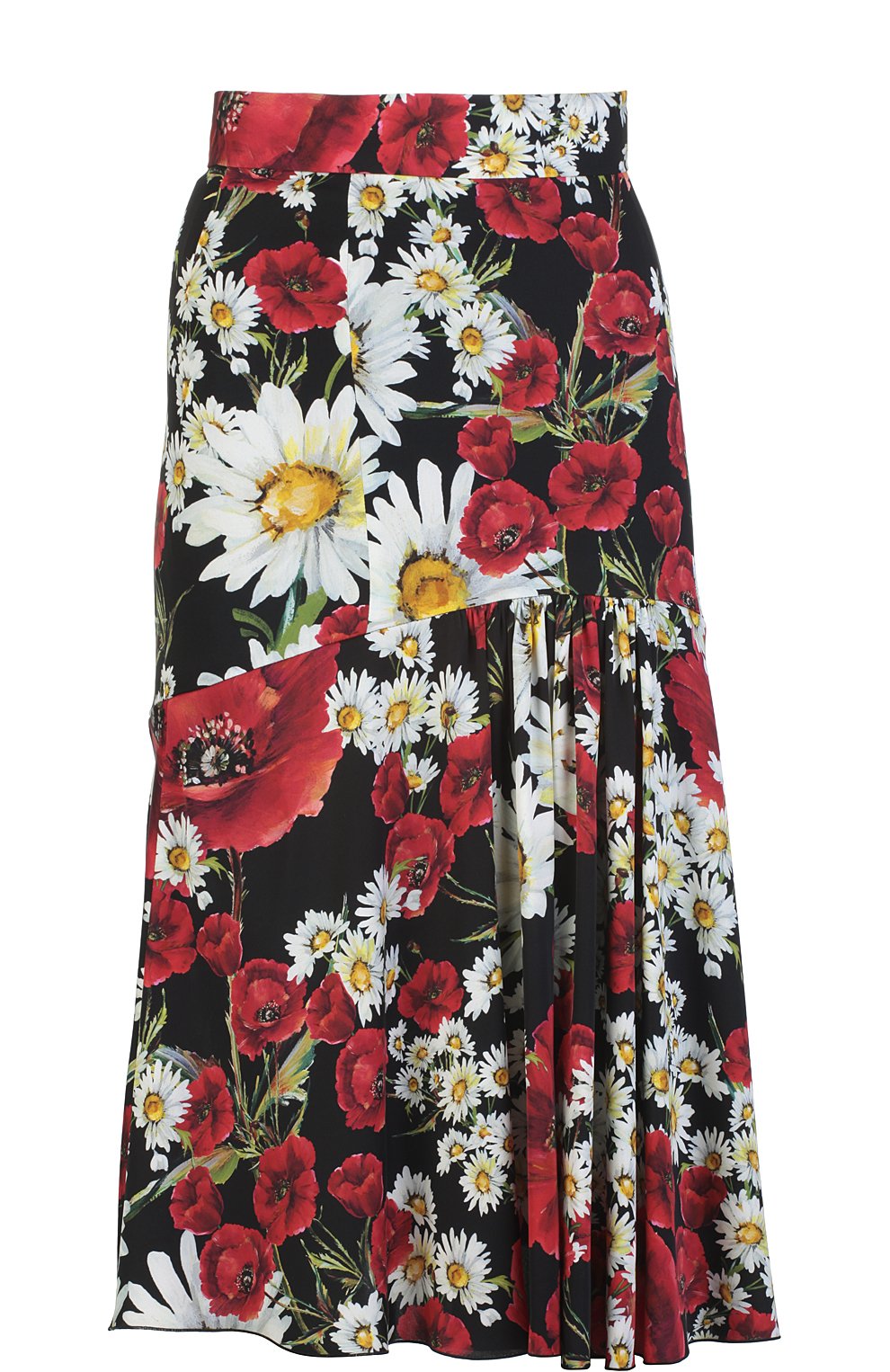 Юбка DOLCE & GABBANA черного цвета по цене 99500 руб., арт. 0102/F4AHST/FSA0N, фото 1 Юбка DOLCE & GABBANA, арт. 0102/F4AHST/FSA0N, фото 1