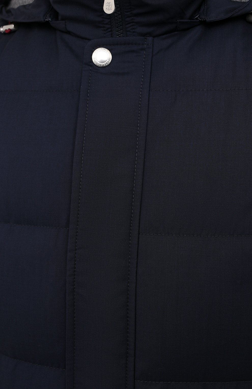 Пуховик BRUNELLO CUCINELLI темно-синего цвета по цене 527000 руб., арт. MN4951763, фото 5 Пуховик BRUNELLO CUCINELLI, арт. MN4951763, фото 5