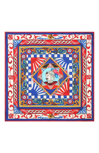 Шелковый платок DOLCE & GABBANA, арт. FN087R/FI1T1, фото 5