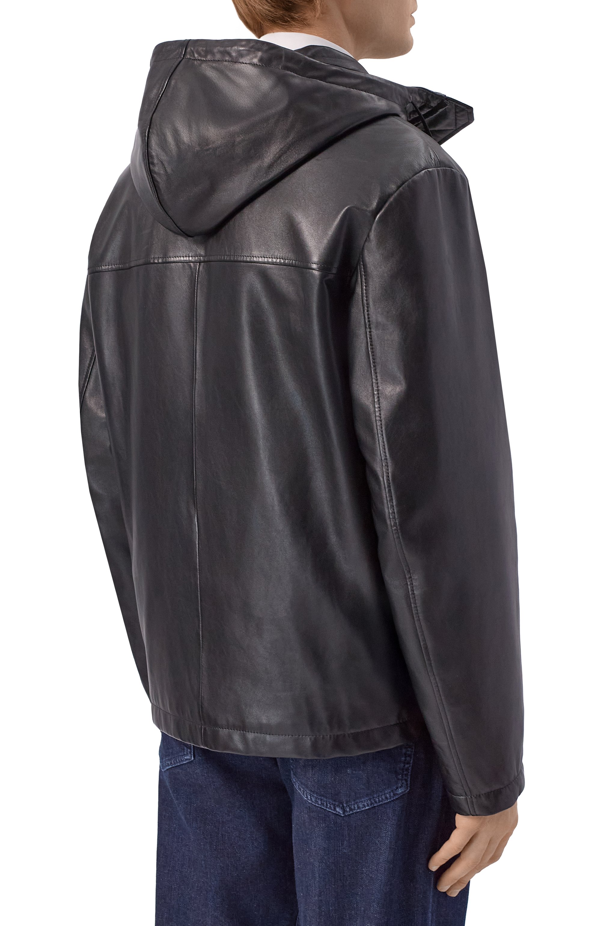 Кожаная куртка MVST, арт. M25.1PM.0003/PL0NGE, фото 4