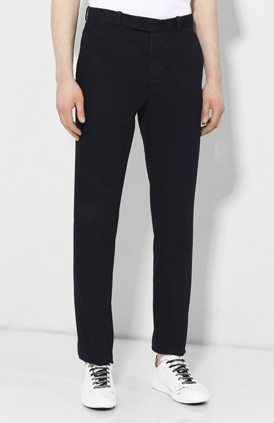 Хлопковый костюм MAISON MARGIELA темно-синего цвета по цене 177000 руб., арт. S30FT0121/S30682, фото 4 Хлопковый костюм MAISON MARGIELA, арт. S30FT0121/S30682, фото 4