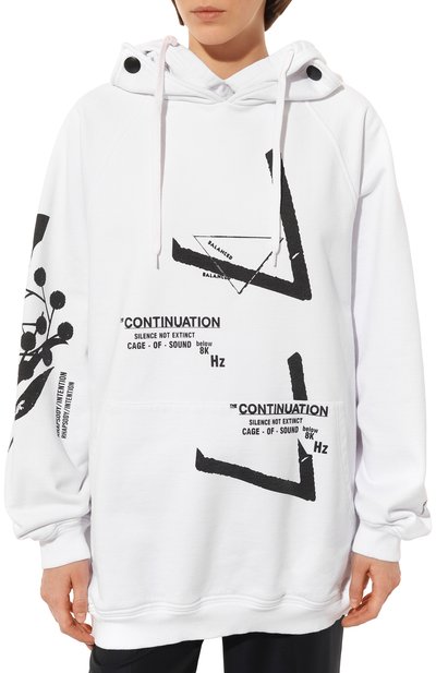 Хлопковое худи PRADA, арт. 134629-1YUA-F0964-211, фото 3