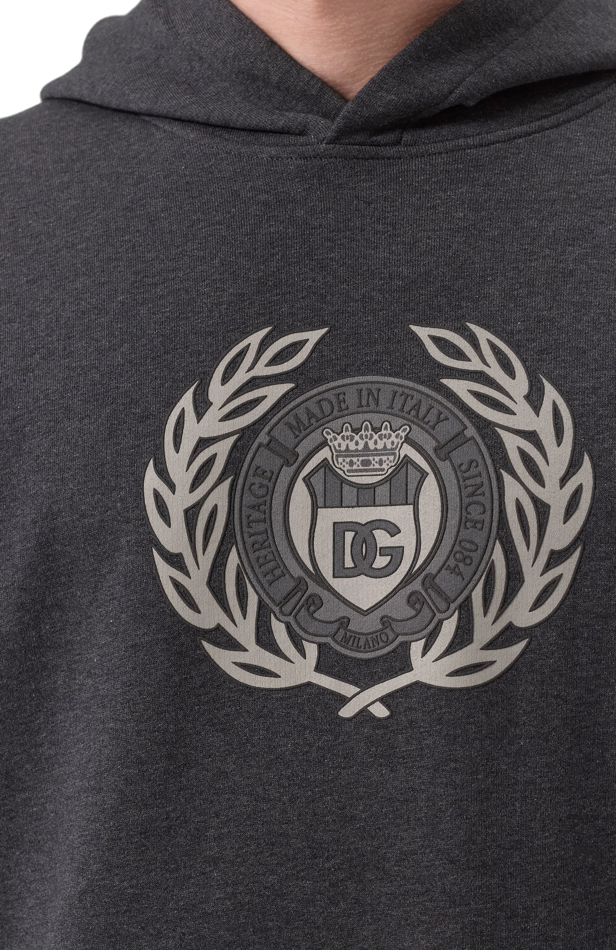 Хлопковое худи DOLCE & GABBANA, арт. G9BKTT/G703W, фото 5