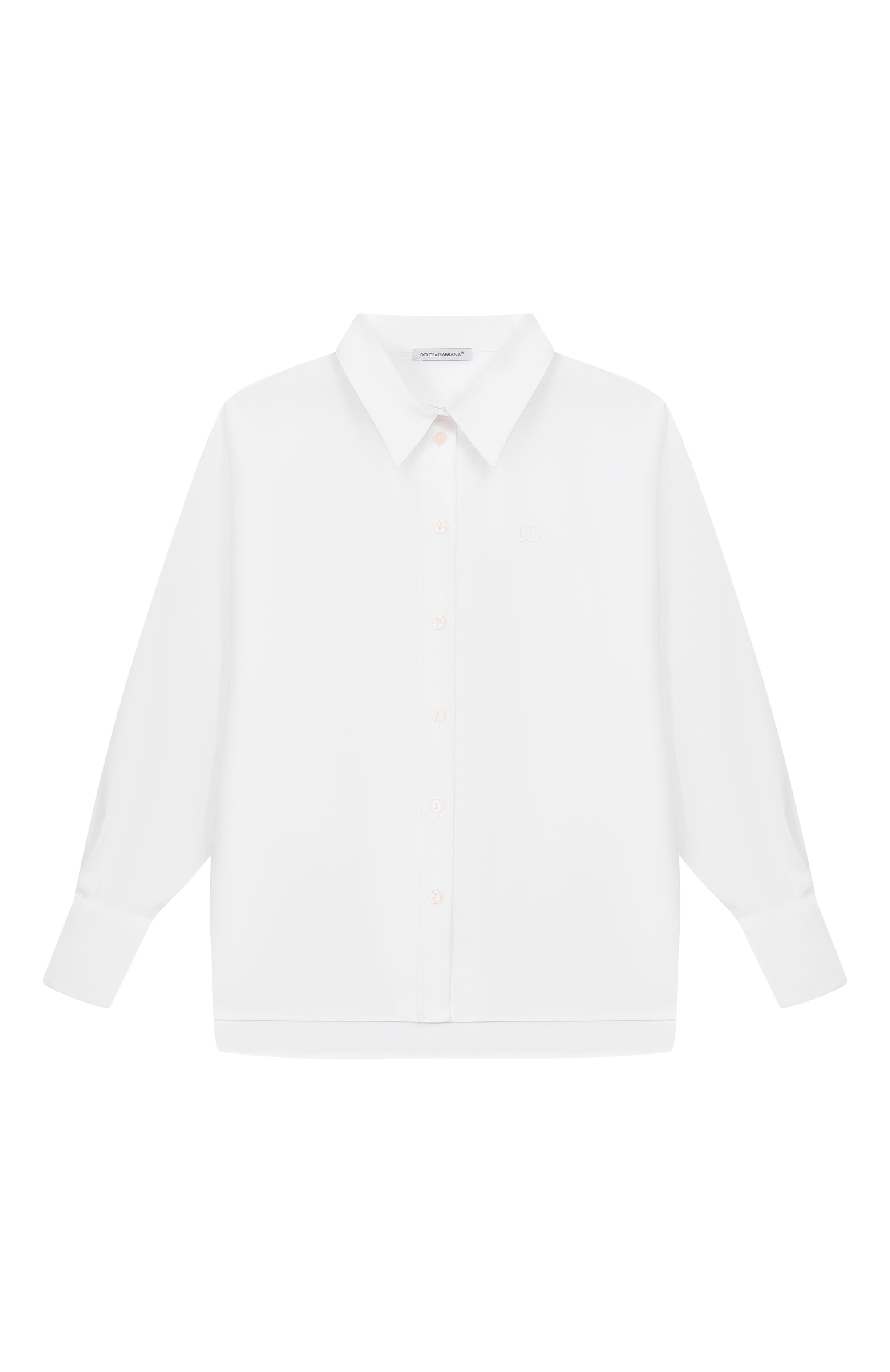 Хлопковая рубашка DOLCE & GABBANA, арт. L55S98/G7Q1D, фото 1