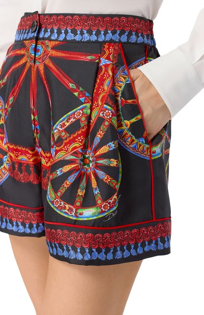 Шелковые шорты DOLCE & GABBANA, арт. FTDL5T/GDDTI, фото 5