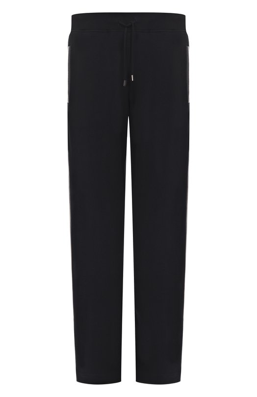 Хлопковые брюки Stefano Ricci K101046P3D/T25350 Чёрный K101046P3D/T25350