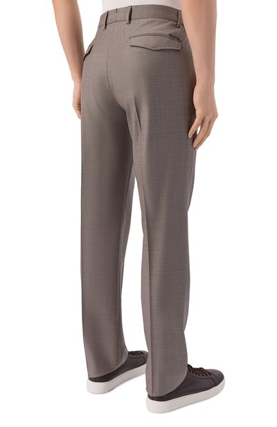 Шерстяные брюки STEFANO RICCI, арт. M1T610001E/W0020U, фото 4