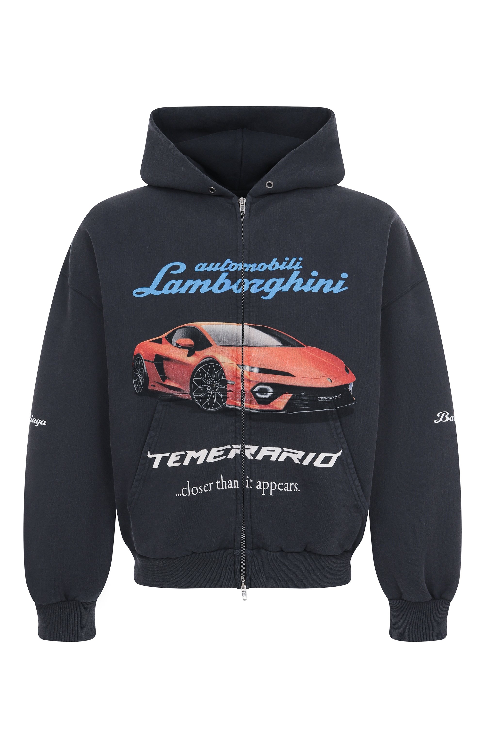 Хлопковая толстовка balenciaga x automobili lamborghini BALENCIAGA, арт. 833399/TSVT9, фото 1