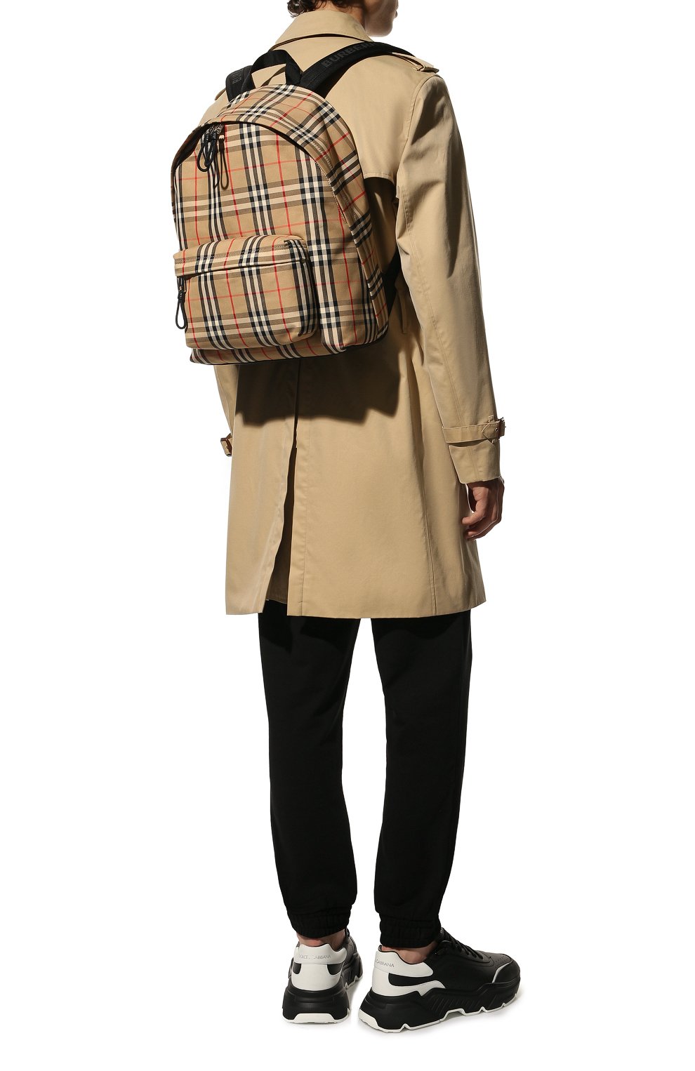 Текстильный рюкзак vintage check BURBERRY, арт. 8016106, фото 5