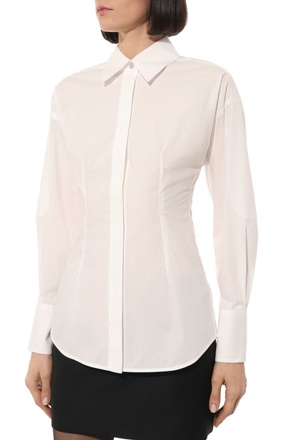 Хлопковая рубашка TRUSSARDI, арт. 56C00608-1T006183, фото 3