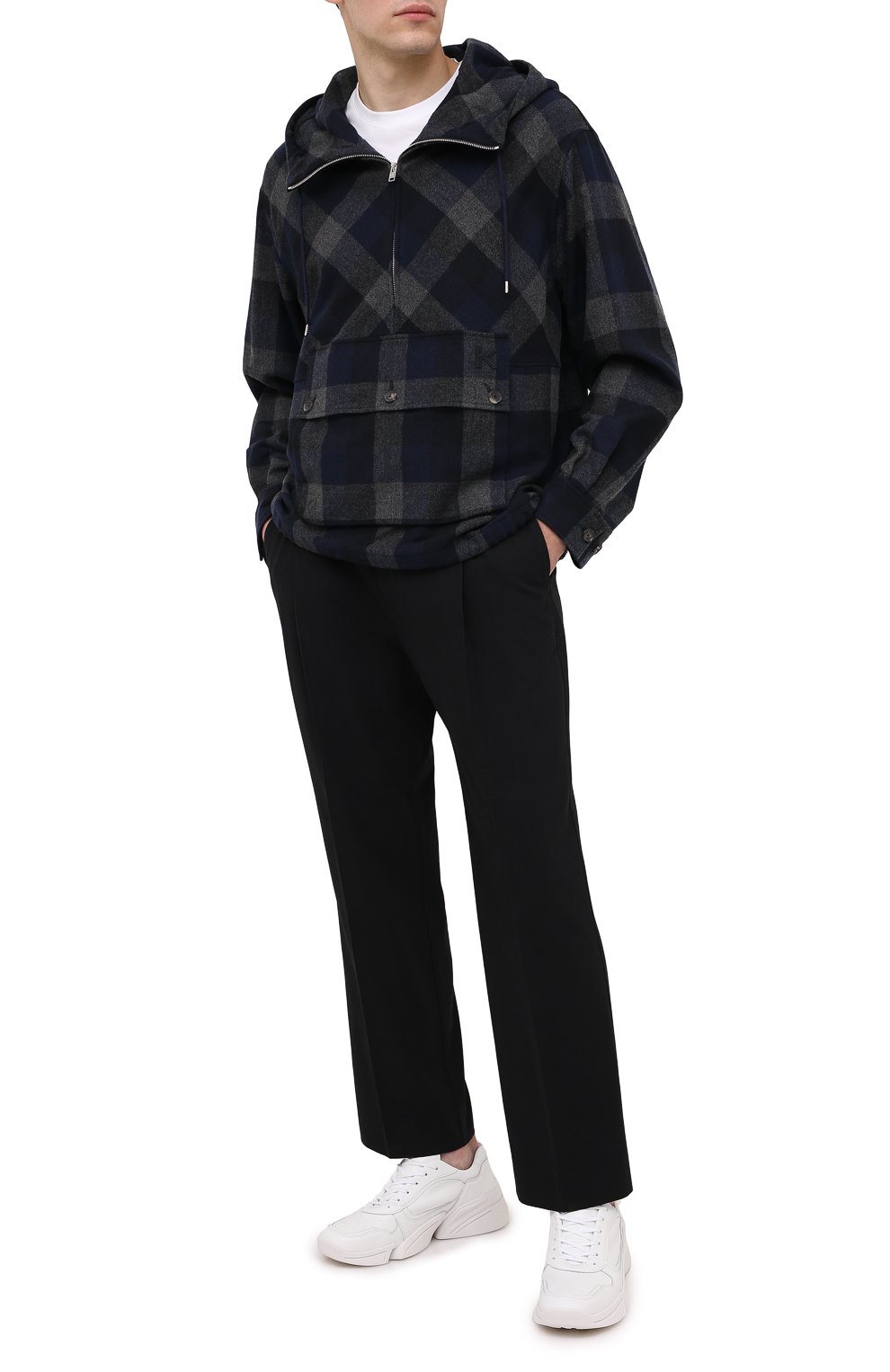 Хлопковые брюки KENZO, арт. FA65PA2101RE, фото 2