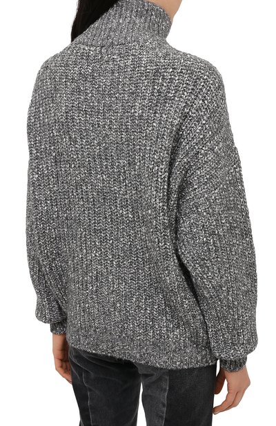 Свитер ISABEL MARANT ETOILE темно-серого цвета по цене 46650 руб., арт. PU1109-20A011E/MYCLAN, фото 4 Свитер ISABEL MARANT ETOILE, арт. PU1109-20A011E/MYCLAN, фото 4