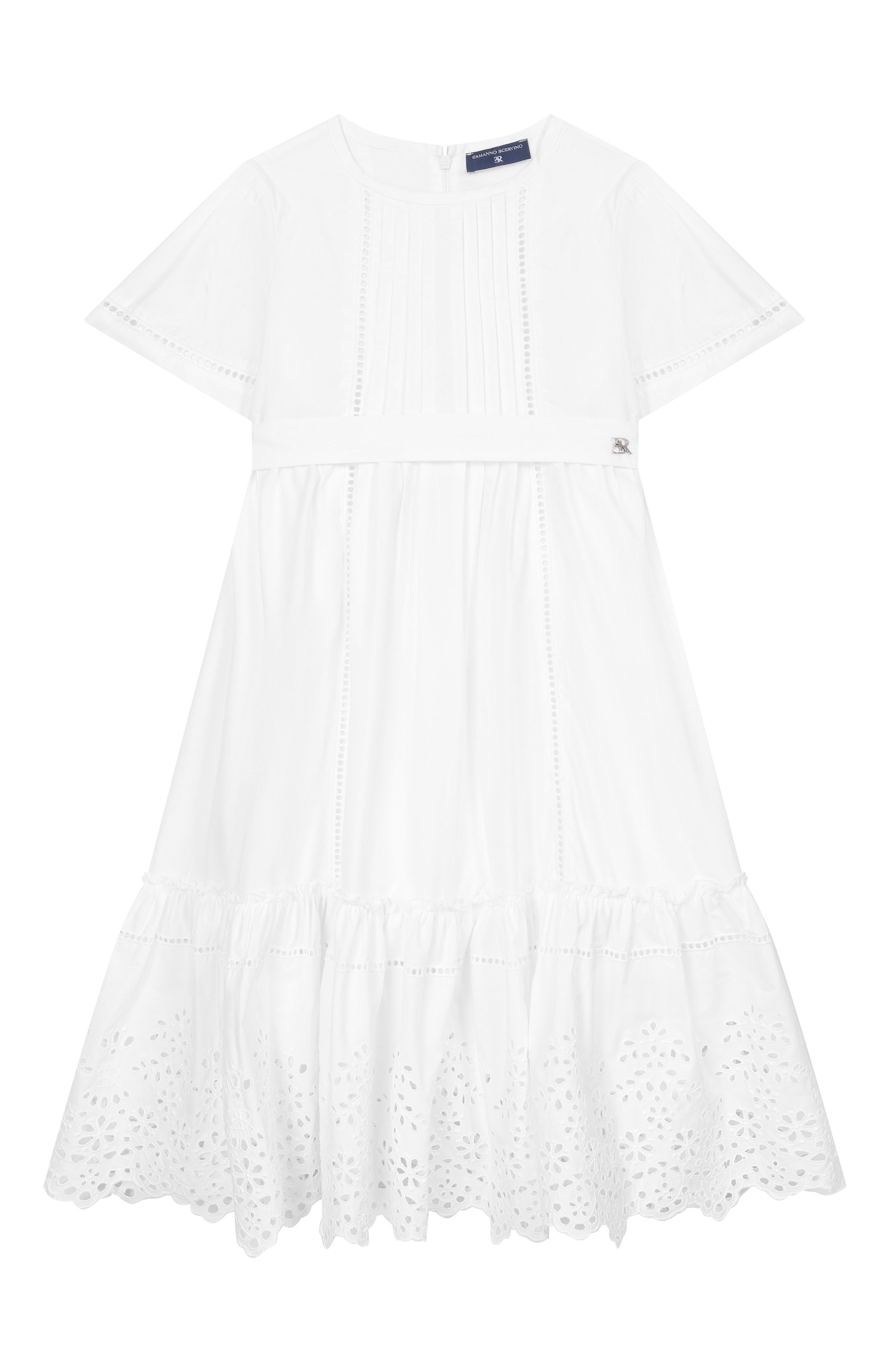 Хлопковое платье ERMANNO SCERVINO, арт. Z1G906, фото 1