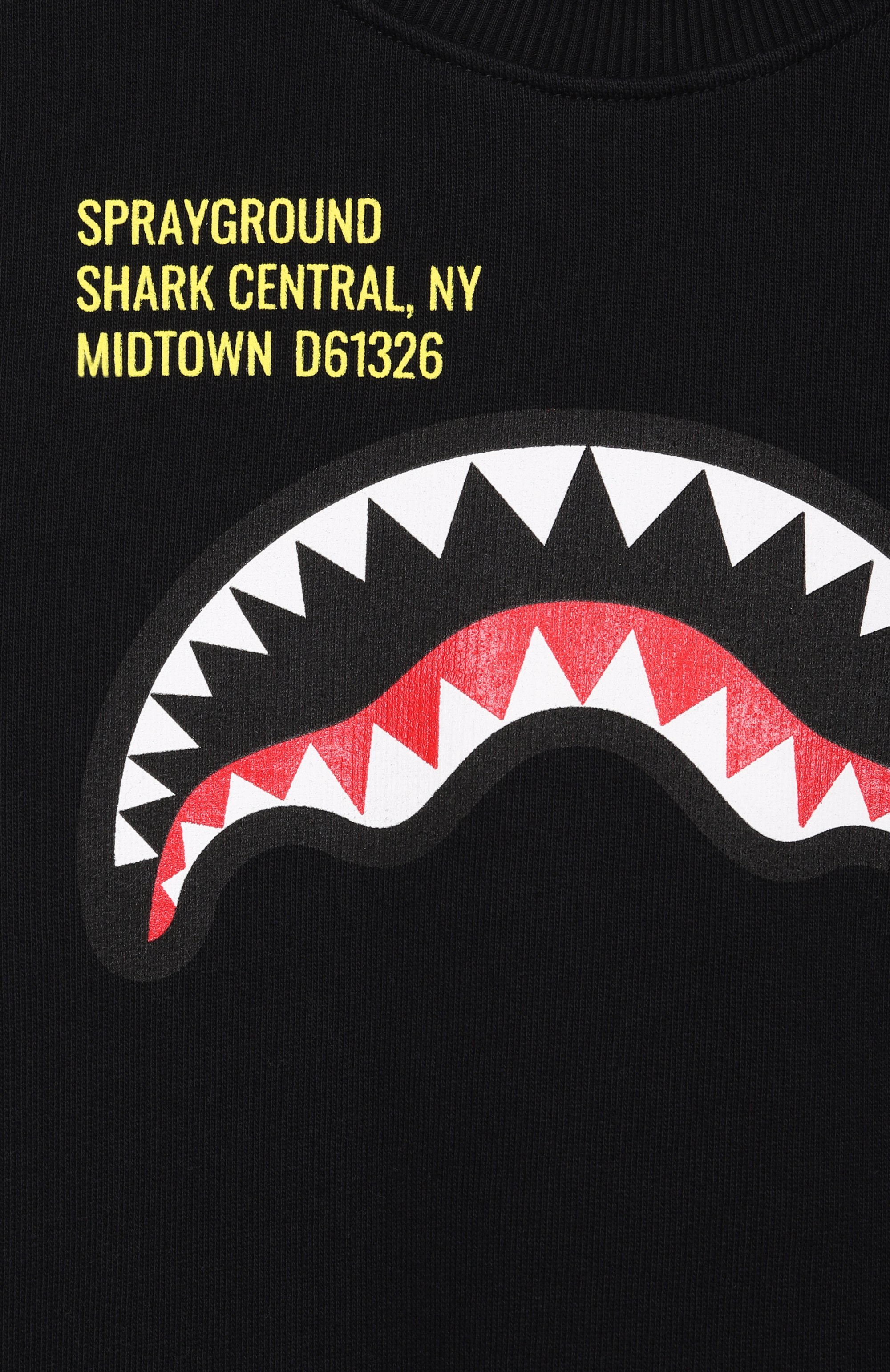 Хлопковый свитшот SPRAYGROUND, арт. SPY1386EBLK, фото 3