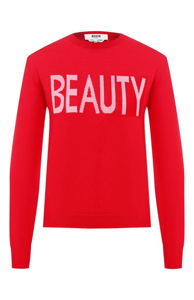 Женский шерстяной пуловер MSGM, арт. 2841MDM165 207254