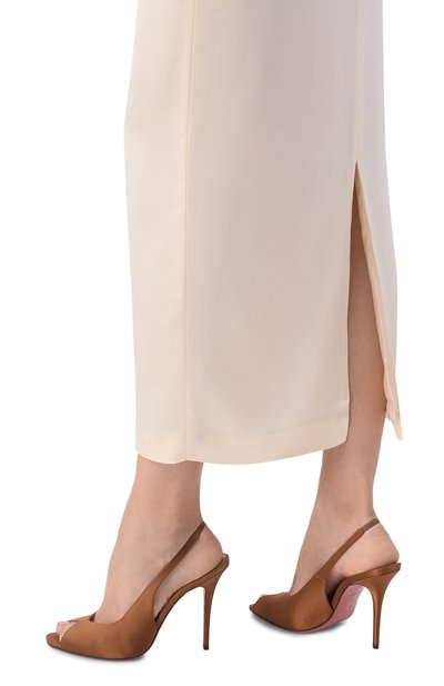 Атласные босоножки kristina 105 AMINA MUADDI, арт. KRISTINA SLING 105/SATIN, фото 2