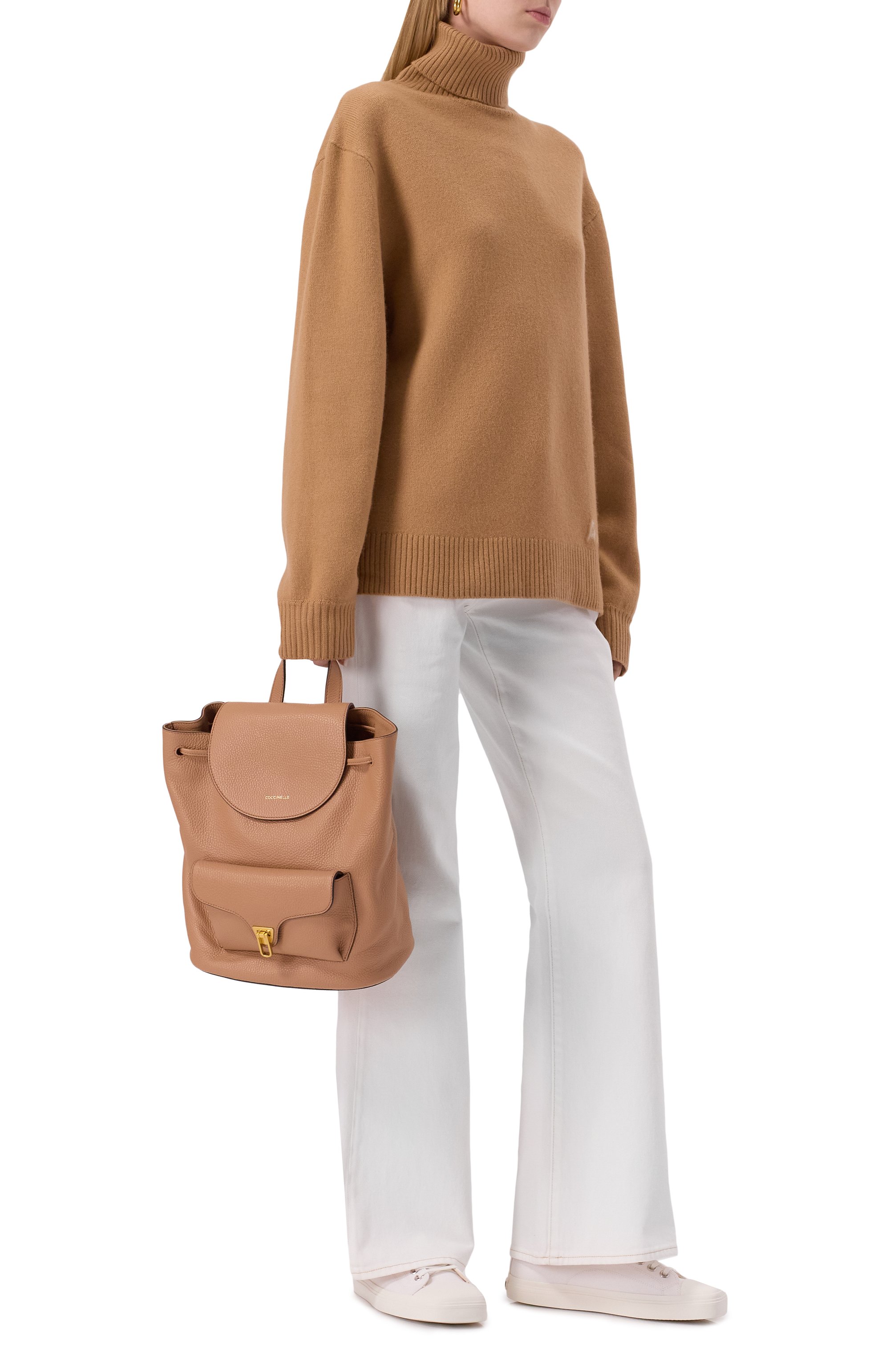 Рюкзак beat soft COCCINELLE бежевого цвета по цене 46200 руб., арт. E1MF6140101, фото 7 Рюкзак beat soft COCCINELLE, арт. E1MF6140101, фото 7