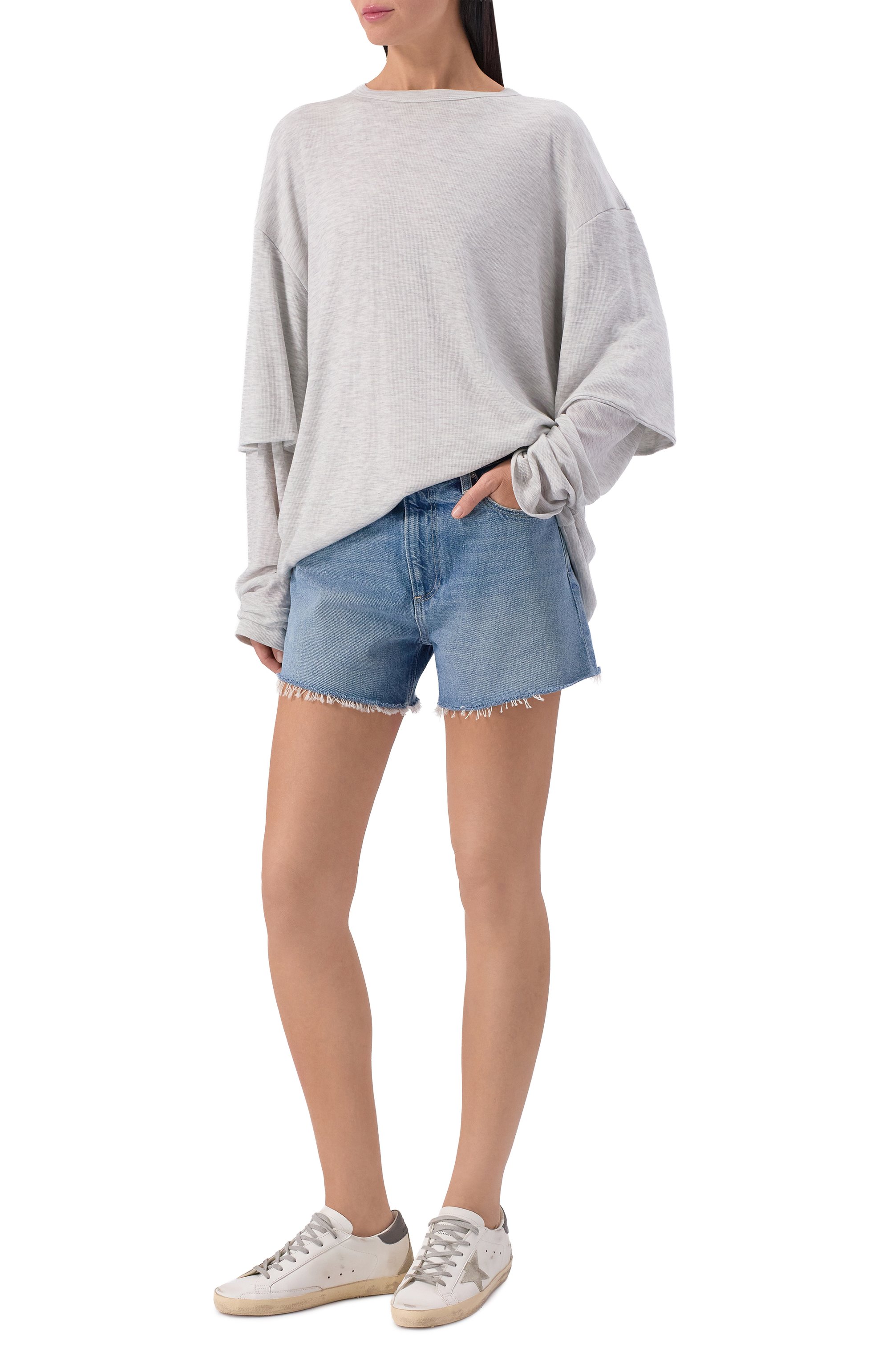 Джинсовые шорты archie PAIGE, арт. 1F85028-C322, фото 2