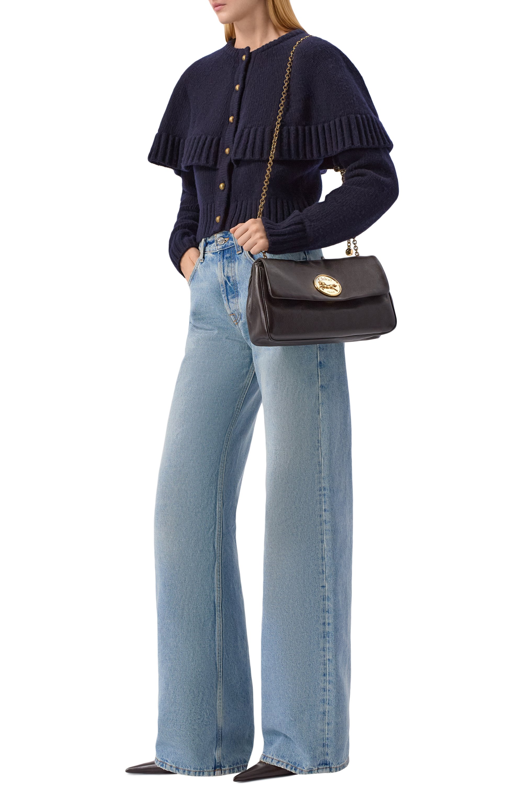 Сумка chloé heritage CHLOÉ, арт. CHC25AS584P75, фото 7