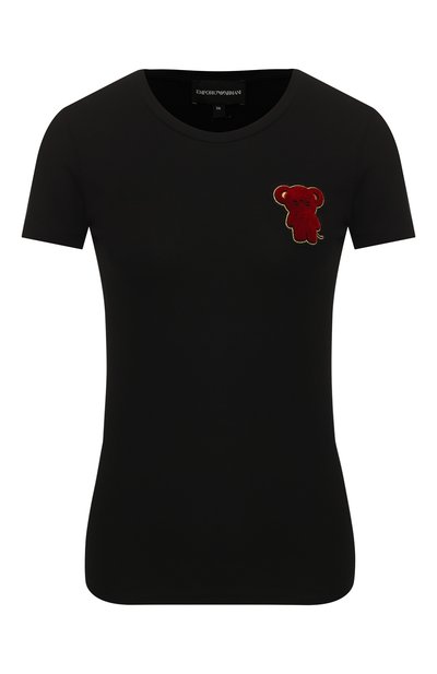 Женская хлопковая футболка EMPORIO ARMANI, арт. 3H2T7V/2J64Z