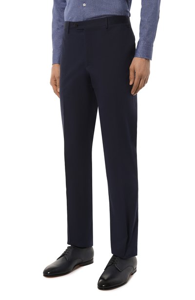 Брюки из хлопка и кашемира CORNELIANI, арт. 934B02-9314510, фото 3