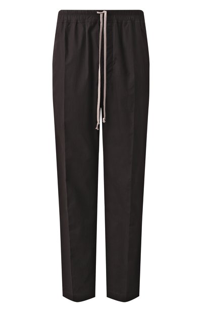 Мужские хлопковые брюки RICK OWENS, арт. RU01E5390/P