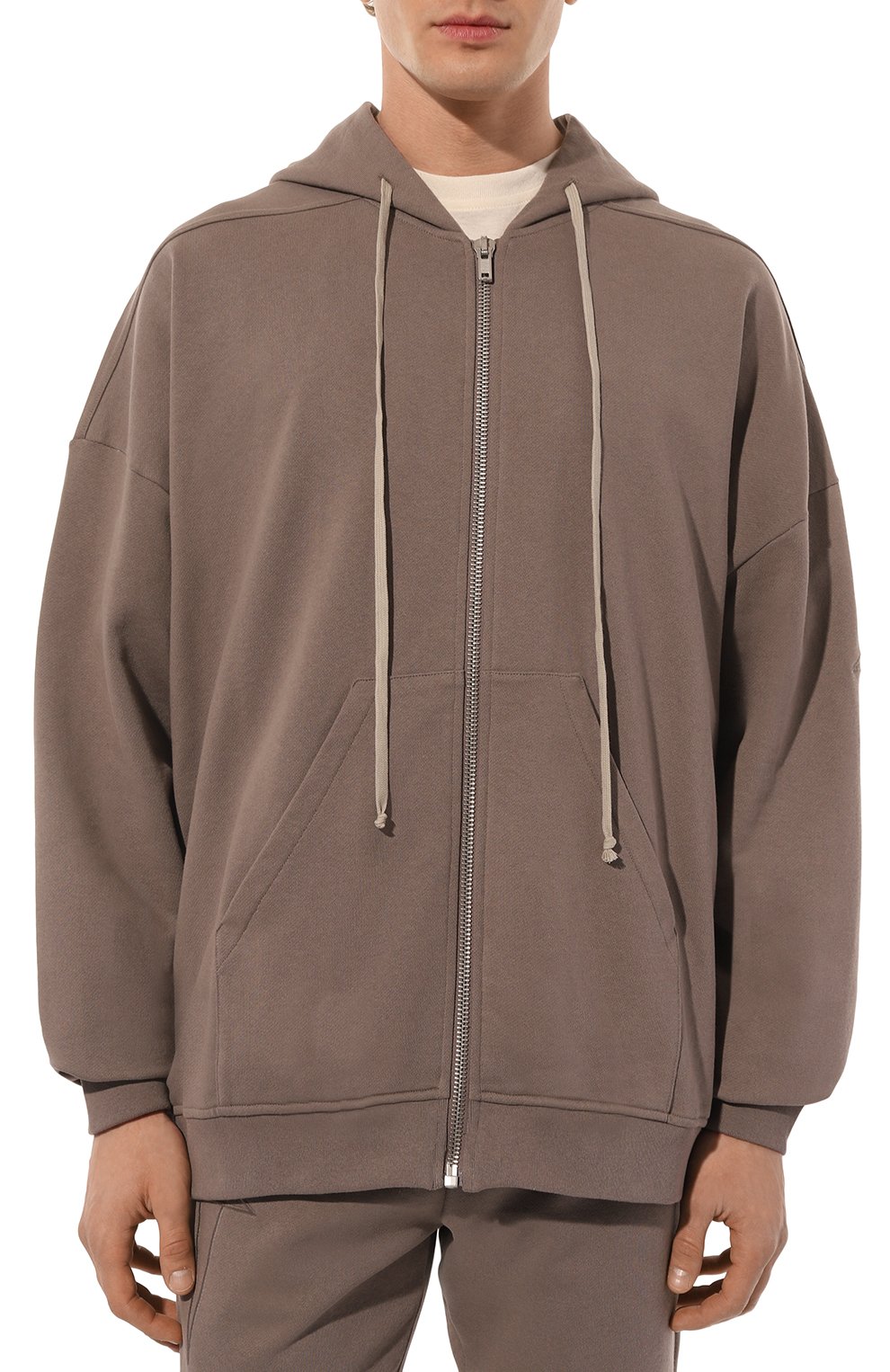 Хлопковая толстовка rick owens x champion RICK OWENS, арт. CM01D0463/CHFE, фото 3