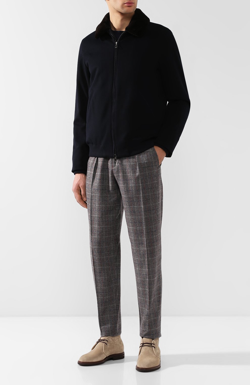 Бомбер из шерсти викуньи с подкладкой из меха норки LORO PIANA, арт. FAI4107/VVIC, фото 2