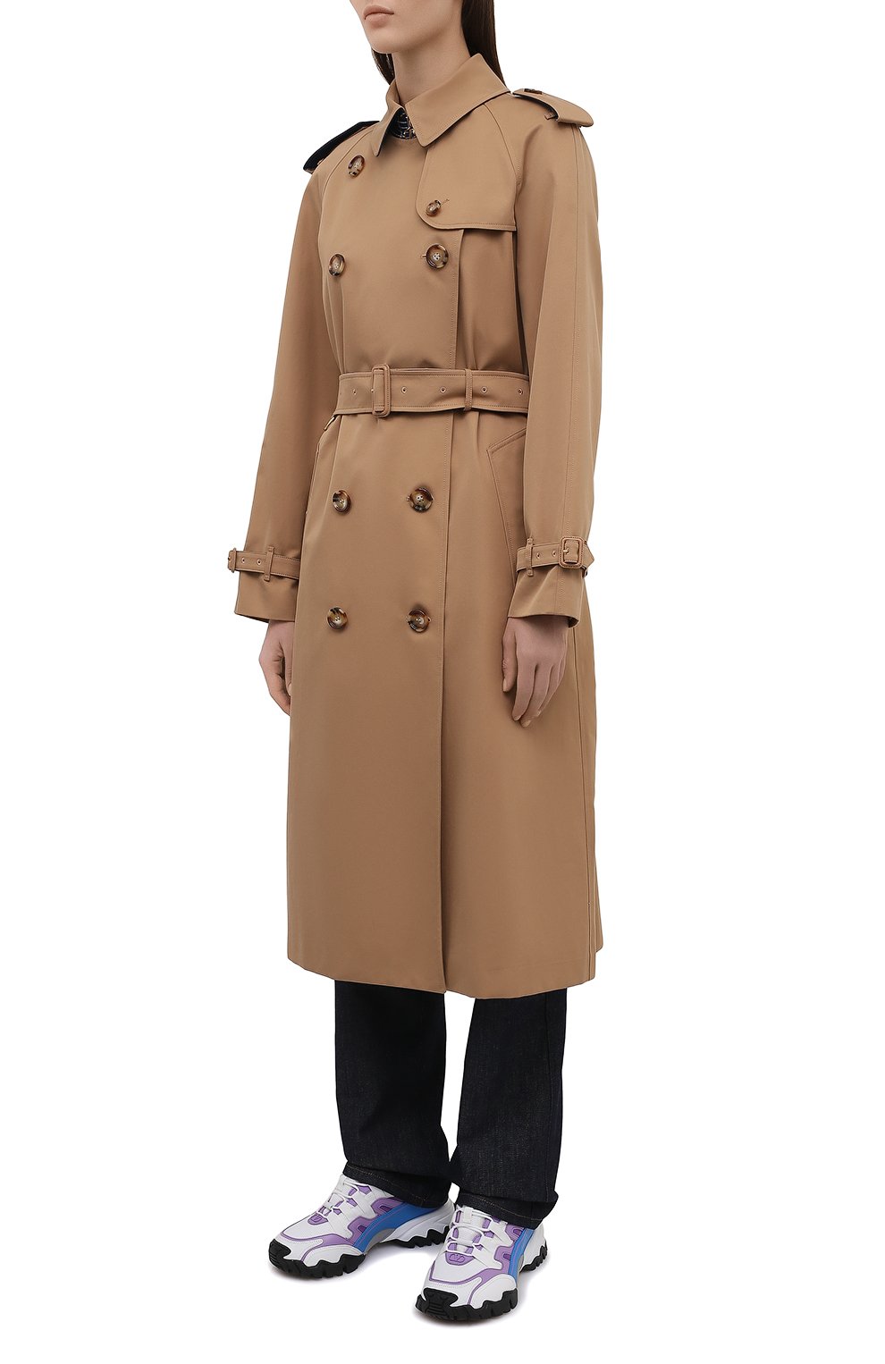 Хлопковый тренч waterloo BURBERRY, арт. 8041375, фото 3