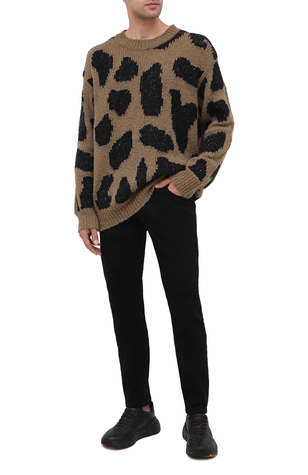 Шерстяной свитер DRIES VAN NOTEN, арт. 202-21231-1704, фото 2
