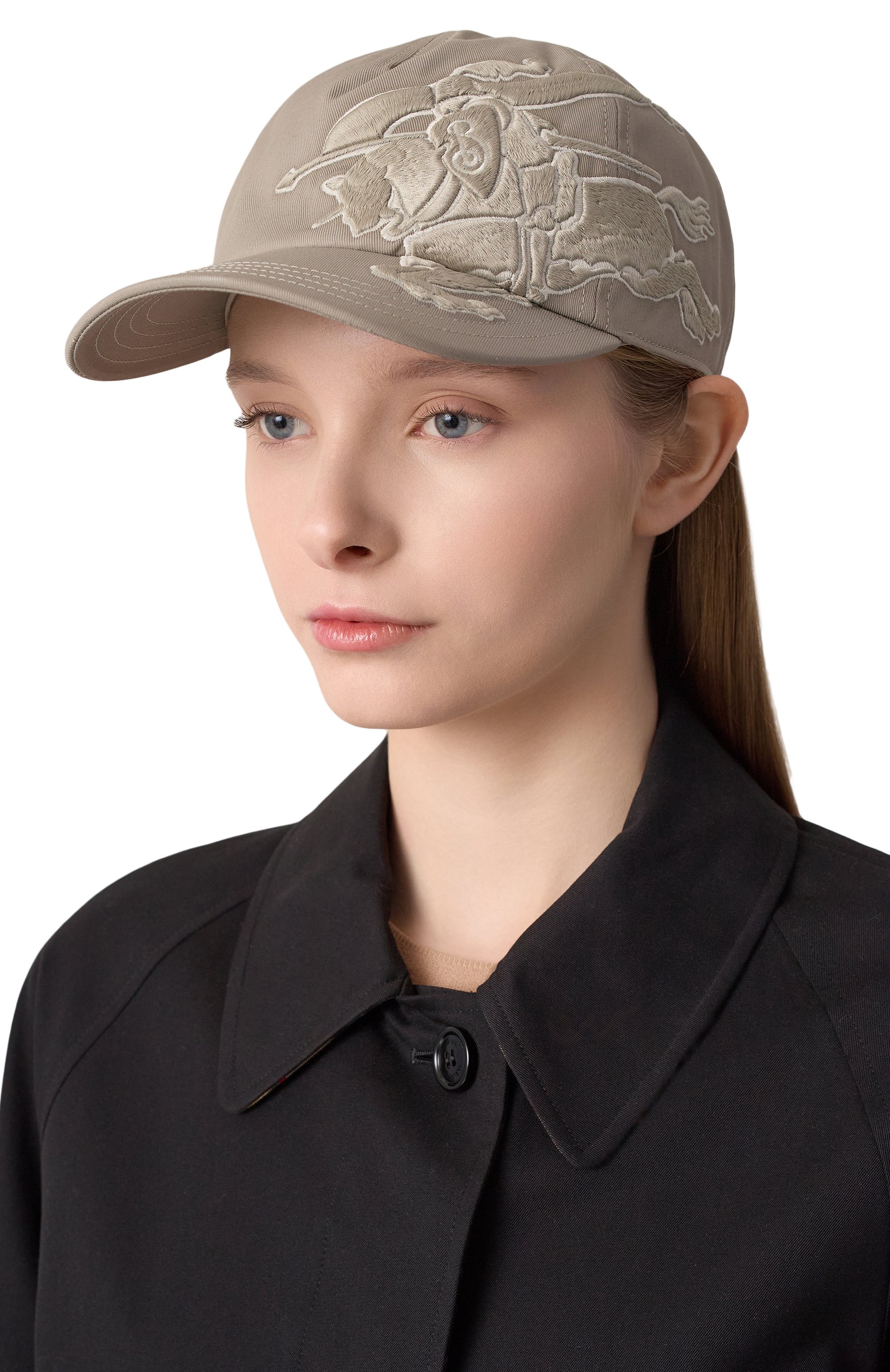 Хлопковая бейсболка BURBERRY, арт. 8102766, фото 2