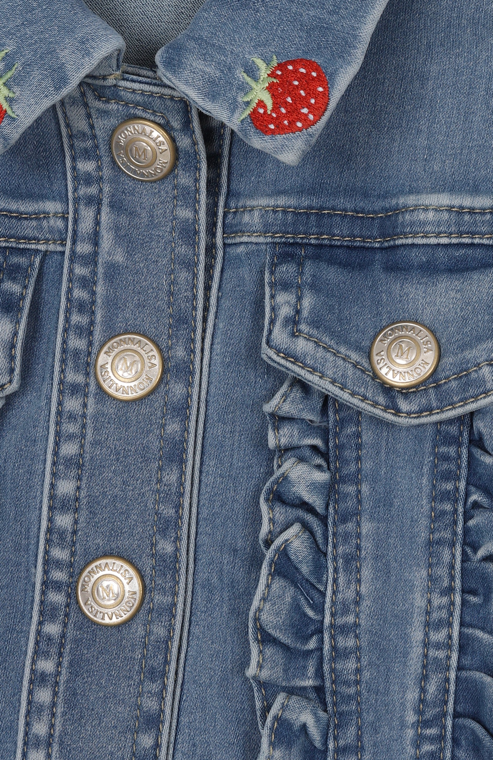 Джинсовая куртка MONNALISA, арт. 39G104RU, фото 3