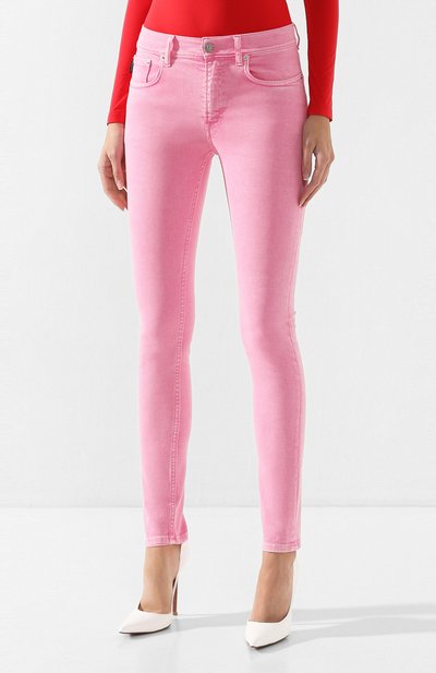 Джинсы BALENCIAGA розового цвета по цене 29450 руб., арт. 557364/TFW06, фото 3 Джинсы BALENCIAGA, арт. 557364/TFW06, фото 3