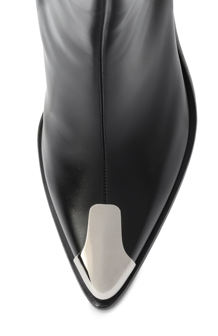 Кожаные ботильоны punk ALEXANDER MCQUEEN, арт. 709986WHSWD 1081, фото 6