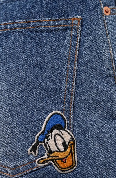 Джинсовые шорты disney x gucci GUCCI, арт. 652655/XDBLD, фото 5